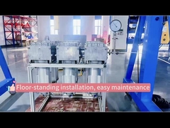 Professionelle Aluminium-Kompressluftfilter Präzisionsstufe 99,999% Partikelfilterung