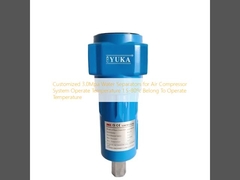 Zusammengestellte 3,0 MPa-Wasserseparatoren für Luftkompressor-System Betriebstemperatur 1,5-80 oC Gehört zur Betriebstemperatur